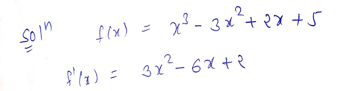 Calculus homework question answer, step 1, image 1